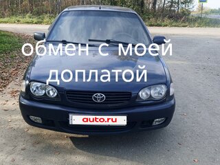 2001 Toyota Corolla VIII (E110) Рестайлинг, синий, 250000 рублей, вид 1