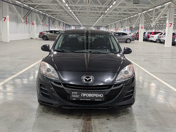 2011 Mazda 3 II (BL), чёрный, 620000 рублей - вид 1