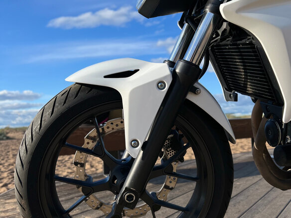 2013 Honda CB 400F, белый, 470000 рублей - вид 11