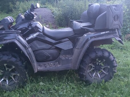 2012 BRP Can-Am Outlander 800, чёрный, 650000 рублей, вид 4