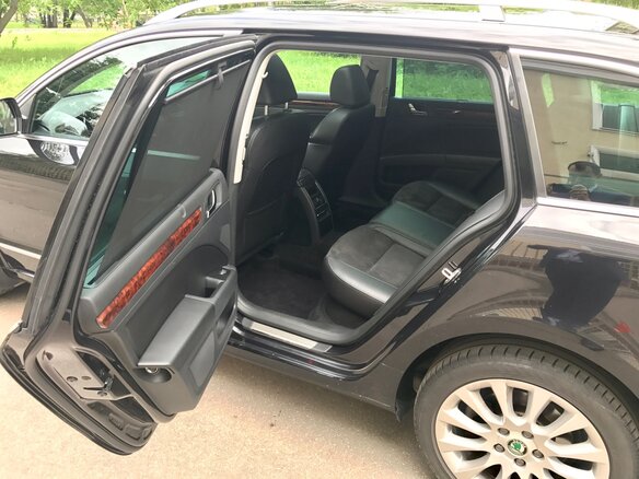 2012 Skoda Superb II, чёрный - вид 16