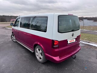 2009 Volkswagen Multivan Long T5 Рестайлинг, красный, 1700000 рублей, вид 4