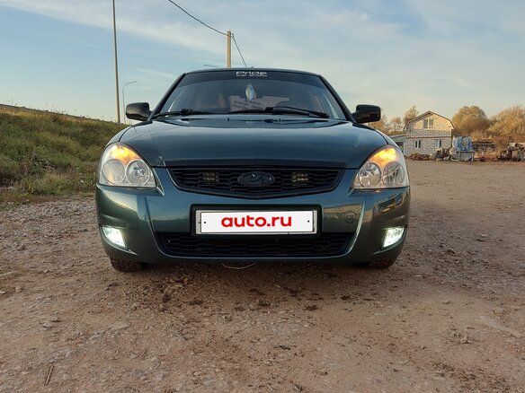 2011 Lada (ВАЗ) Priora I, серый, 270000 рублей - вид 1