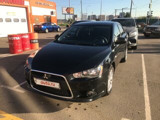 2013 Mitsubishi Lancer X Рестайлинг, чёрный, 1500000 рублей, вид 3