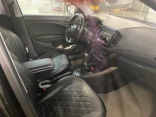 2016 Lada (ВАЗ) Vesta I, чёрный, 750000 рублей, вид 5