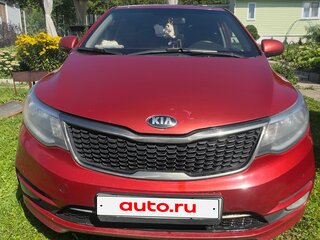 2016 Kia Rio III Рестайлинг, красный, 800000 рублей, вид 1