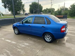 2007 Lada (ВАЗ) Kalina I, синий, 380000 рублей, вид 4