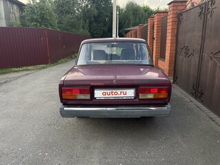 1999 Lada (ВАЗ) 2107, красный, 300000 рублей, вид 3