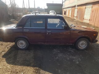 2007 Lada (ВАЗ) 2107, фиолетовый, 120000 рублей, вид 3