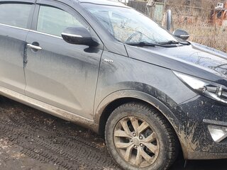 2014 Kia Sportage III Рестайлинг, чёрный, 1550000 рублей, вид 4