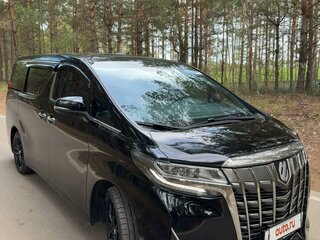 2019 Toyota Alphard III Рестайлинг, чёрный, 6950000 рублей, вид 1