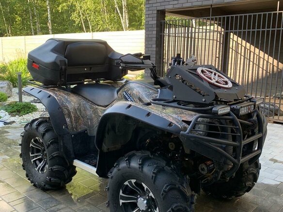 2012 Yamaha Grizzly 700, коричневый, 899000 рублей