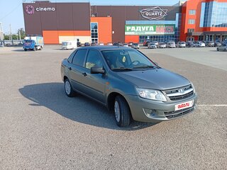 2013 Lada (ВАЗ) Granta I, серый, 340000 рублей, вид 2