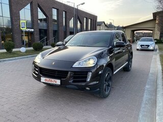 2009 Porsche Cayenne Diesel I Рестайлинг (957), коричневый, 2050000 рублей, вид 2