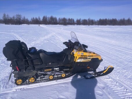 2008 BRP Lynx Yeti Pro Army, жёлтый, 900000 рублей, вид 3