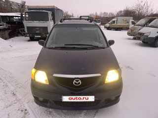 2002 Mazda MPV II (LW), синий, 430000 рублей, вид 2