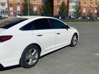 2018 Hyundai Sonata VII (LF) Рестайлинг, белый, 2200000 рублей, вид 2