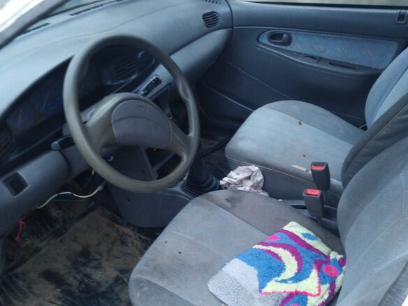 1998 Kia Avella, белый - вид 3
