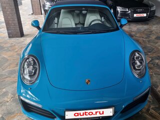 2016 Porsche 911 Carrera VII (991) Рестайлинг, голубой, 12250000 рублей, вид 4