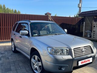 2006 Subaru Forester II Рестайлинг, серебристый, 750000 рублей, вид 2