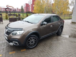 2019 Renault Logan Stepway II Рестайлинг, коричневый, 980000 рублей, вид 3
