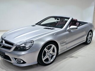 2008 Mercedes-Benz SL-Класс 550 V (R230) Рестайлинг 2, серебристый, 4500000 рублей, вид 3