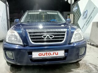 2010 Chery Tiggo (T11) I, синий, 450000 рублей, вид 4