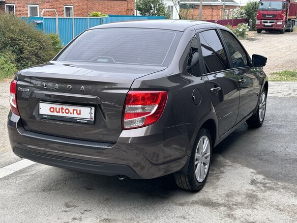 2022 Lada (ВАЗ) Granta I Рестайлинг, коричневый, 985000 рублей - вид 8