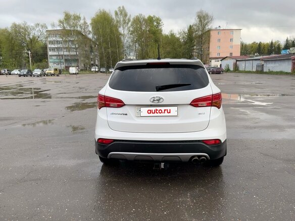 2014 Hyundai Santa Fe III, белый, 1980000 рублей - вид 6