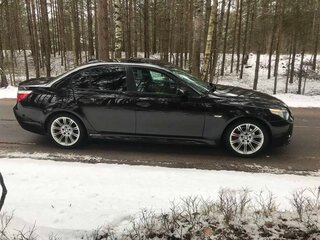 2006 BMW 5 серии 525d V (E60/E61), чёрный, 900000 рублей, вид 5