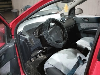 2004 Hyundai Getz I, красный, 510000 рублей, вид 1