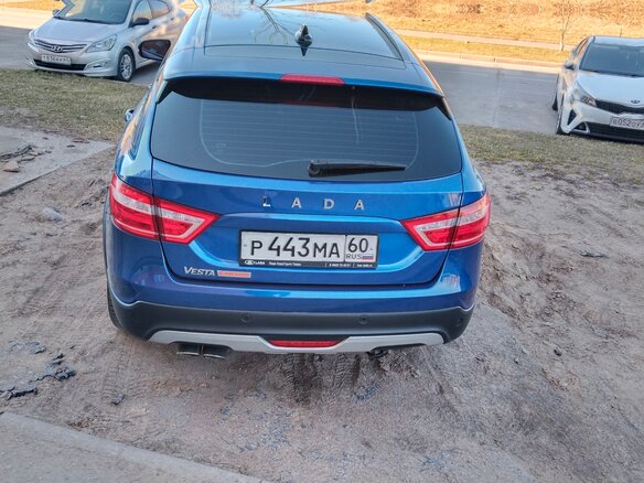 2022 Lada (ВАЗ) Vesta SW Cross I, синий, 1900000 рублей - вид 1