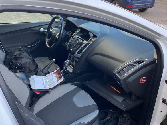 2014 Ford Focus III, белый, 750000 рублей - вид 8