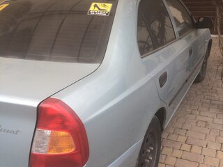 2008 Hyundai Accent ТагАЗ II, голубой, 375000 рублей, вид 5