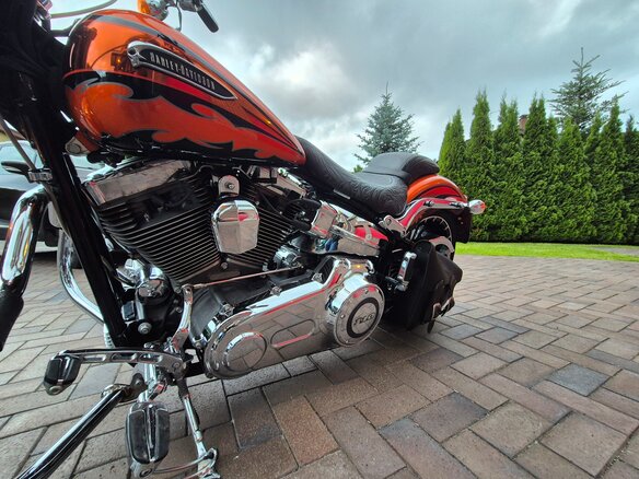 2014 Harley-Davidson Breakout, оранжевый, 2200000 рублей - вид 5