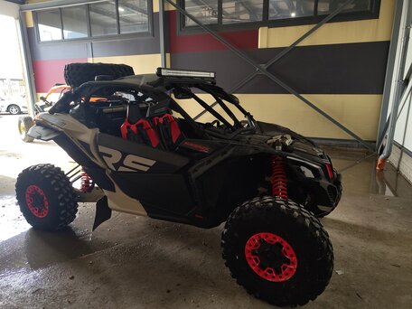 2020 BRP Can-Am Maverick Max X RS Turbo RR, чёрный, 2500000 рублей, вид 2
