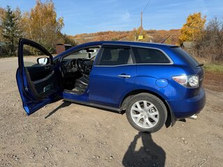 2008 Mazda CX-7 I, синий, 890000 рублей, вид 5
