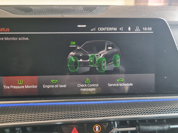 2019 BMW X6 M50i III (G06), синий, 6500000 рублей - вид 6