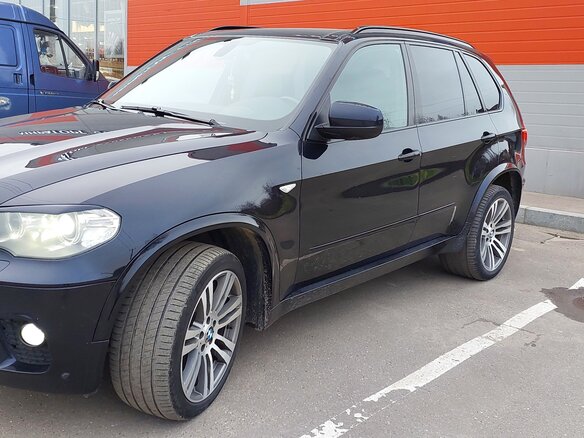 2012 BMW X5 40d II (E70) Рестайлинг, чёрный, 2600000 рублей