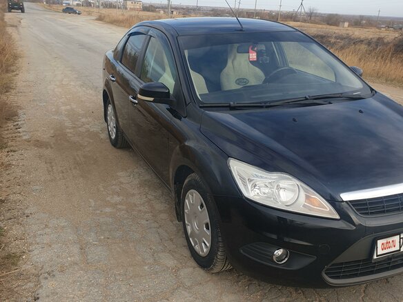 2008 Ford Focus II Рестайлинг, чёрный - вид 1