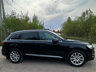 2018 Audi Q7 II (4M), чёрный, 3950000 рублей, вид 3