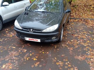 2002 Peugeot 206, чёрный, 260000 рублей, вид 1