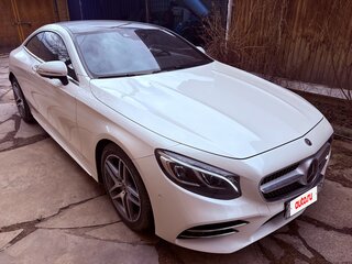 2020 Mercedes-Benz S-Класс 450 4MATIC VI (W222, C217) Рестайлинг, белый, 7600000 рублей, вид 3