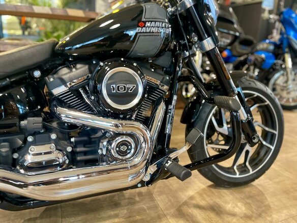 2021 Harley-Davidson Sport Glide, чёрный, 1650000 рублей - вид 13