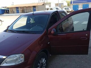 2012 Renault Logan I Рестайлинг, красный, 410000 рублей, вид 2