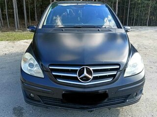 2006 Mercedes-Benz B-Класс 200 I (W245), чёрный, 590000 рублей, вид 1