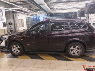 2008 SsangYong Kyron I Рестайлинг, красный, 530000 рублей, вид 5
