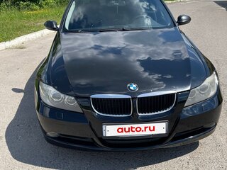 2007 BMW 3 серии 318i V (E90/E91/E92/E93), чёрный, 960000 рублей, вид 3