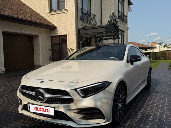 2018 Mercedes-Benz CLS 350 d III (C257), белый, 4700000 рублей