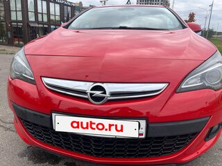 2012 Opel Astra GTC J Рестайлинг, красный, 700000 рублей, вид 3
